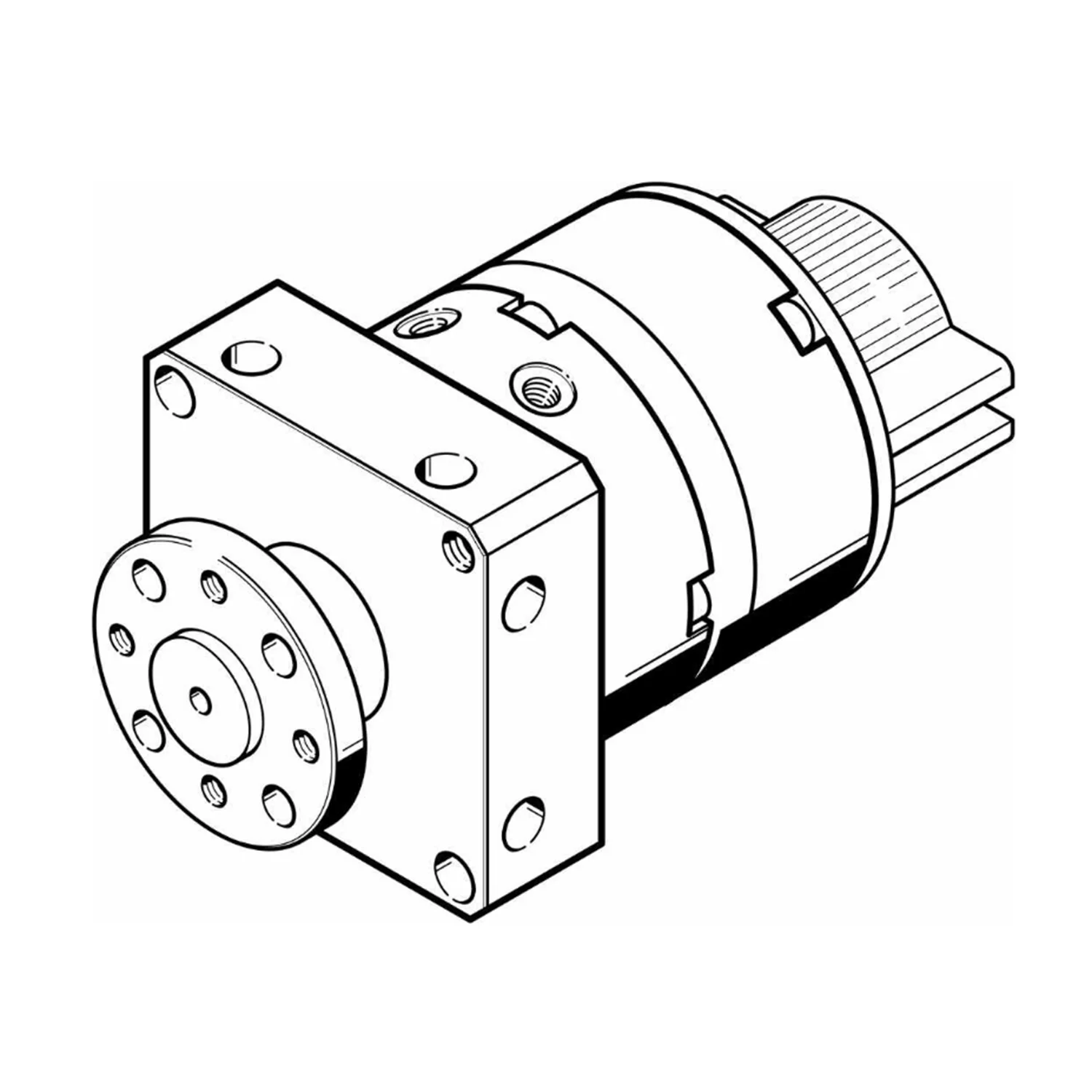 

Новый цилиндр FESTO DSM-6-180-P-A-FF-FW 185933 ISO