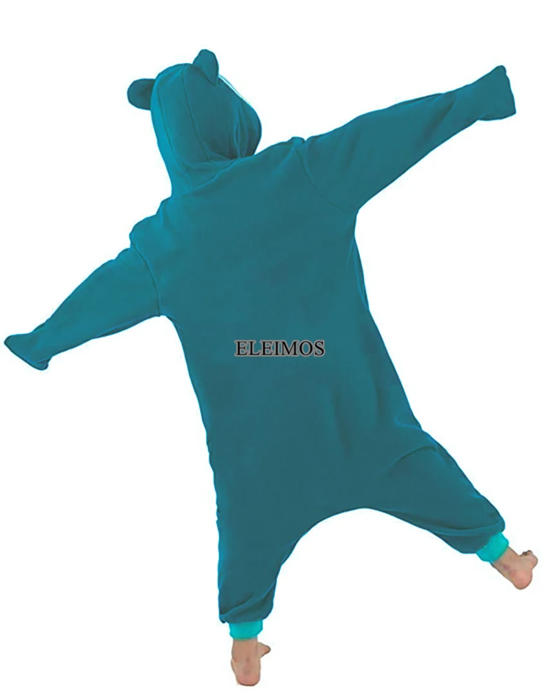 Cartoon Monster Kids Onesie Adult Women Men Kigurumis Pyjamas Animal Pajama Homewear Halloween Cosplay Party Costume XXL Plus