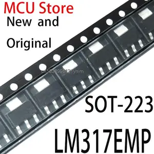 10PCS New and Original SOT-223 N01A LM317 SOT screen LM317EM N07A LM317EMP LM317K LM317DCY LM317AEMPX