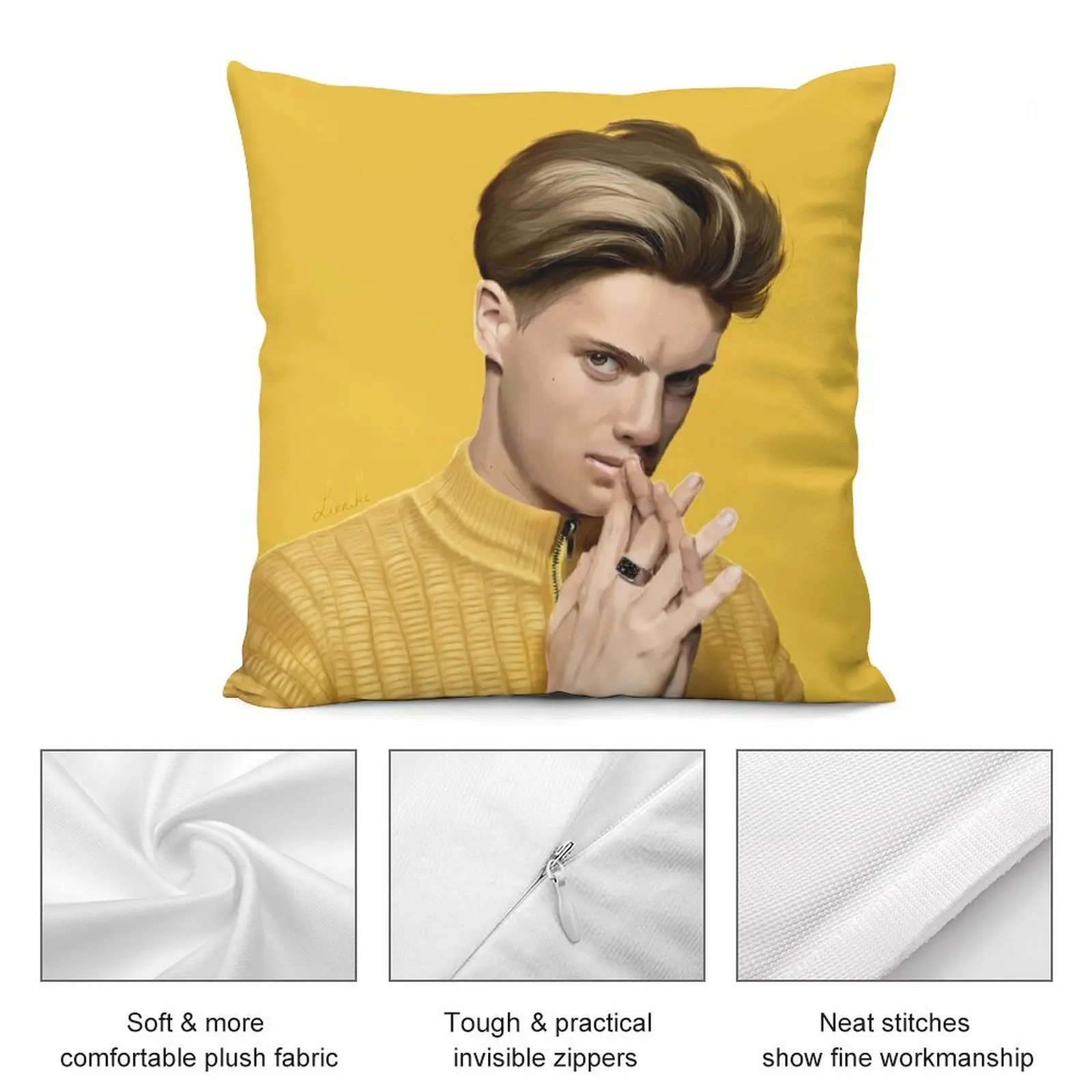 Jace Норман-Вулкан цифровая Подушка для сна рождественские подушки наволочки