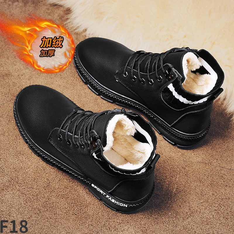 

2023 New Men's Boots Outdoor Sports Thickened Warm Fashion Versatile Trendy Durable Men's Boots Casual Shoes sneakers men