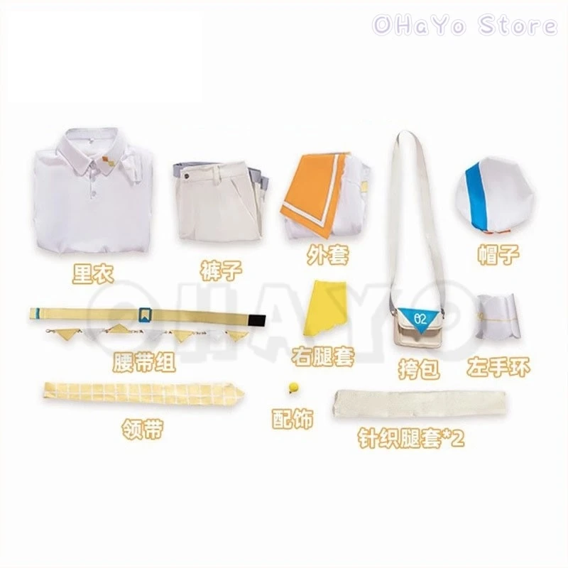 Костюм виртуальной певицы проект Sekai Рен Len магический Мирай 2024 косплей костюм