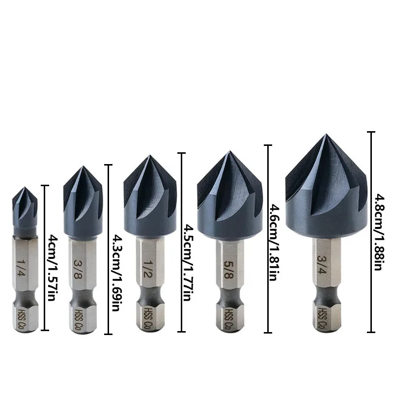 4/1&quot 8/3&quot 2/1&quot 8/5&quot 4/3&quot с покрытием из нитрида титана и алюминия набор бит