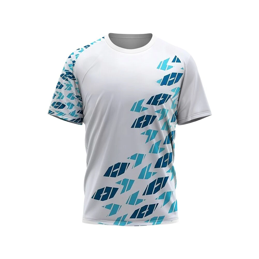 

Table Tennis Jersey Round Neck Quick Dried Sports T-shirt Quick Dried Breathable Short Sleeve Table Tennis Shirt for Men
