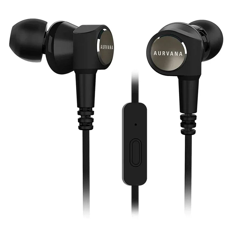 

Creative Aurvana Trio LS 3.5 mm in-Ear Headphones with Liquid Silicone Rubber Drivers, Built-in Microphone, Noise Isolation, and