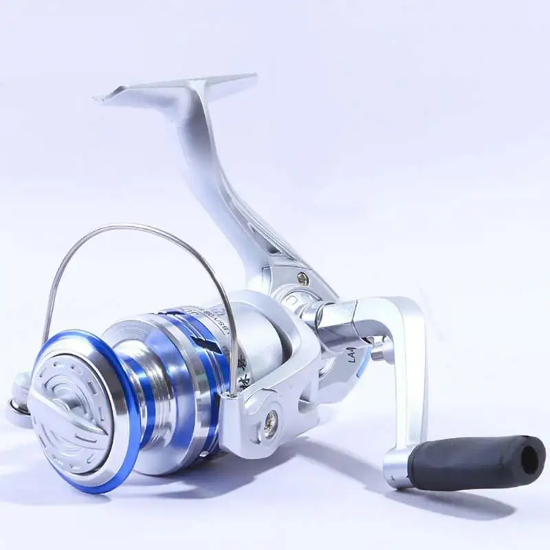 

Exquisite Design Rocker Arms Folding 12 Ball Bearings Fishing Line Wheel Stable Metal Spinning Wheel Perfect Tool For Fishing