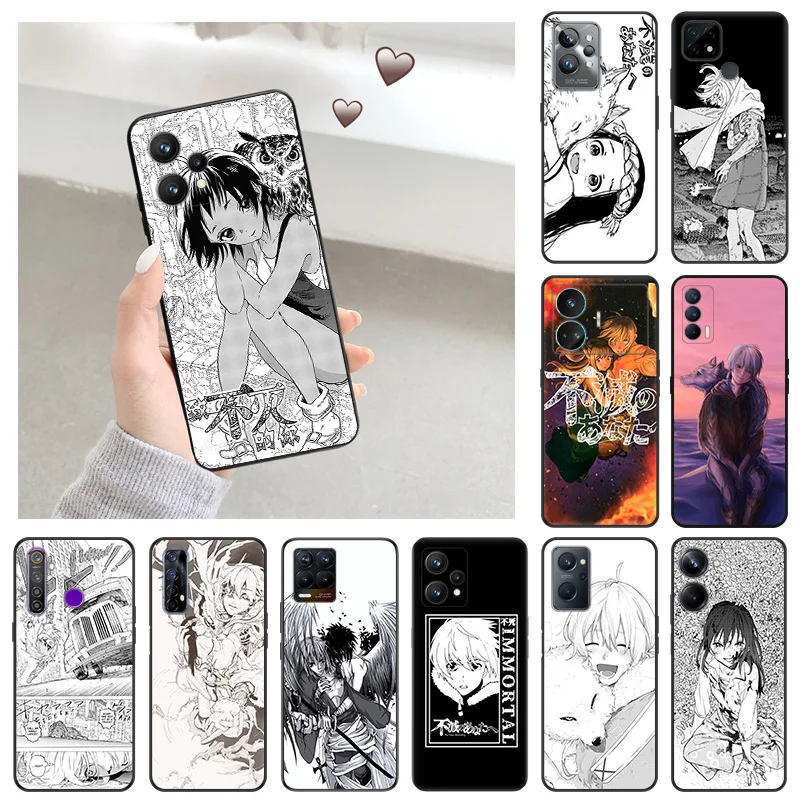 Силиконовые мягкие чехлы для телефона, чехол для Realme GT Neo 2 11 10 9 8 7 Pro 5G C20 C21 C33 C35 C53 C55, аниме Чехлы для вечности