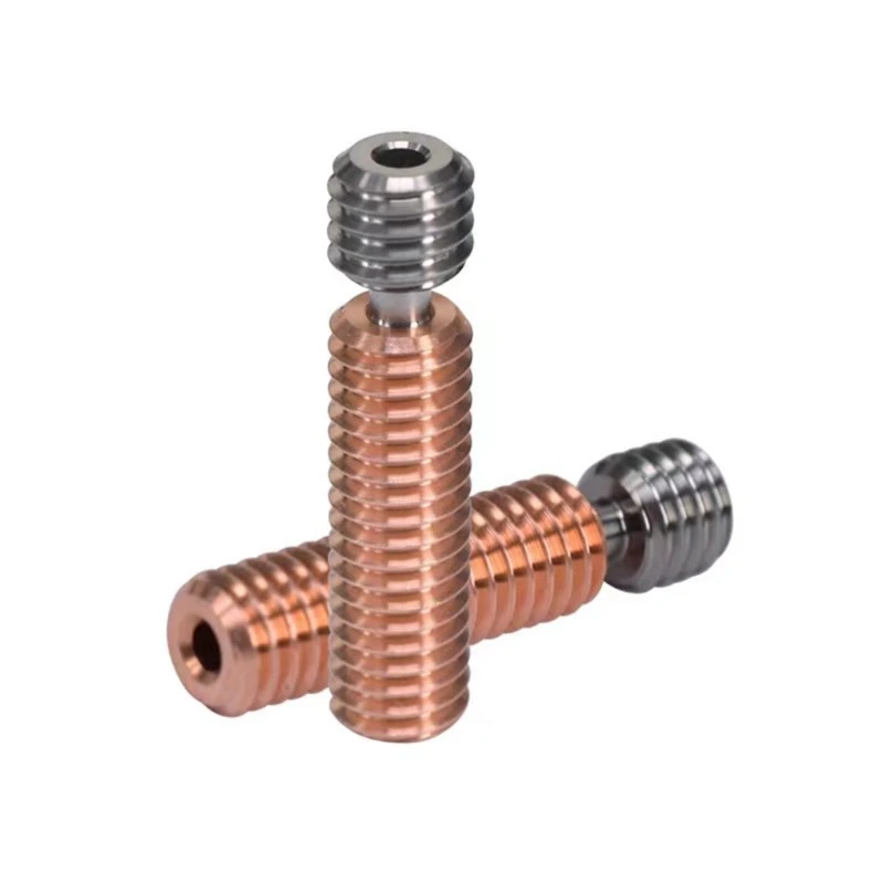 

3D Printer Extruder Hotend Heatbreak for Ender3S1 Titanium-Alloy Bi-metal Tube