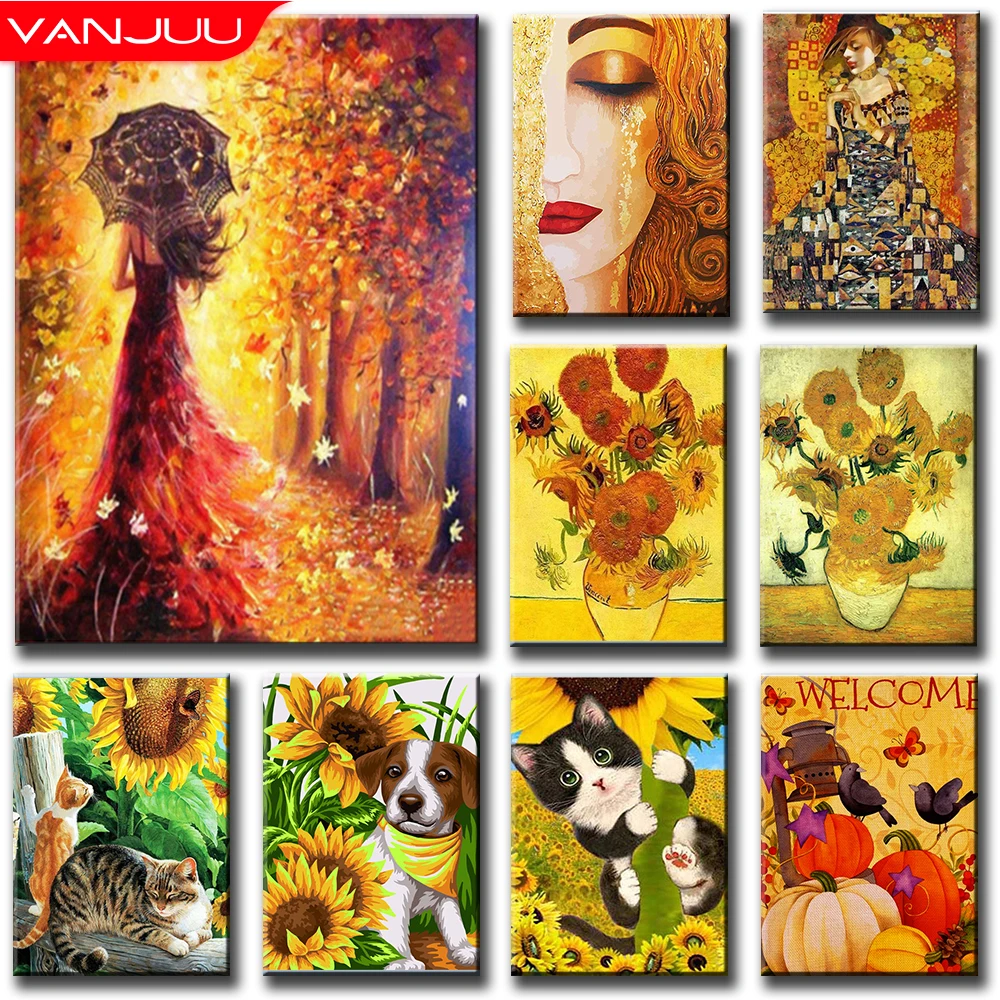 

Girls 5D Diamond Craft Painting Your Smile Sunflower Full DIY Diamond Mosaic Rhinestone Embroidery Cross Stitch Kit Home Decor