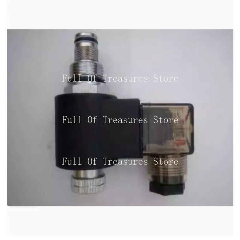 Для Válvula direcional do cartucho hidráulico eletromagnético tipo retorno corte 2 DHF08-228 SV08-28 SV08-2NCSP-L