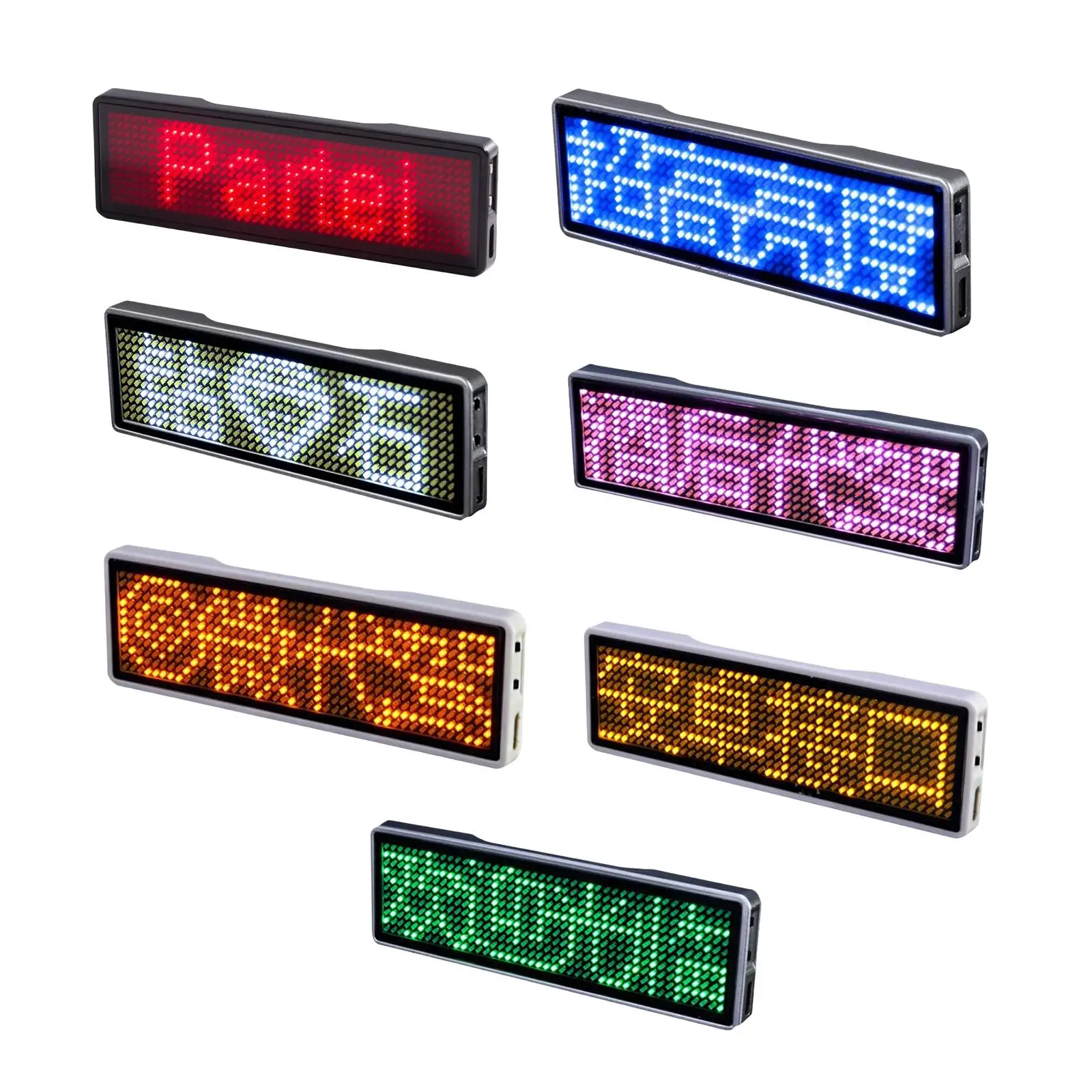 

LED sign Signage LED Name Message Tag Matrix Display for Store shop