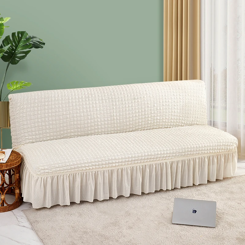 

Luxury Jacquard Sofa Bed Cover Elasticity With Skirt 2022 New Year Sofa Cover Retro Sofa Bed Covers For Hotel Home Living Room