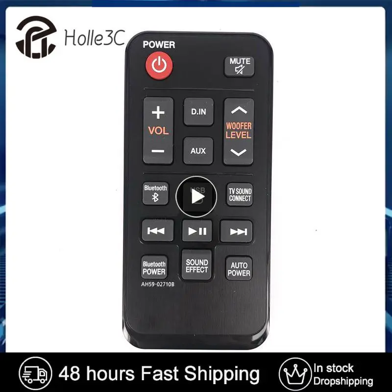 1~5PCS Audio Sound Bar AH59-02710B remote control Replacement for Samsung HW-J250 HW-JM25 ECHO Soundbar Remote Controller Black