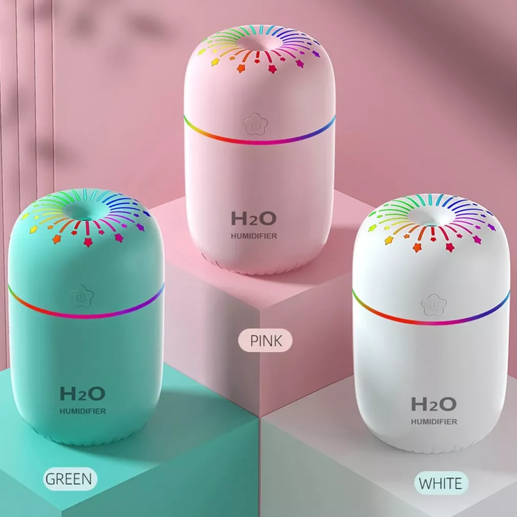 

Colorful Light Aromatherapy Humidifier Home USB Colorful Light Car Smart Large Capacity Aromatherapy Humidifier