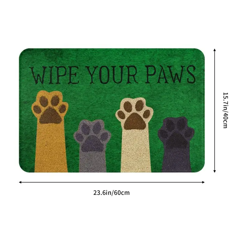 Пользовательские забавные кошачьи лапки вытрите искусственную кожу