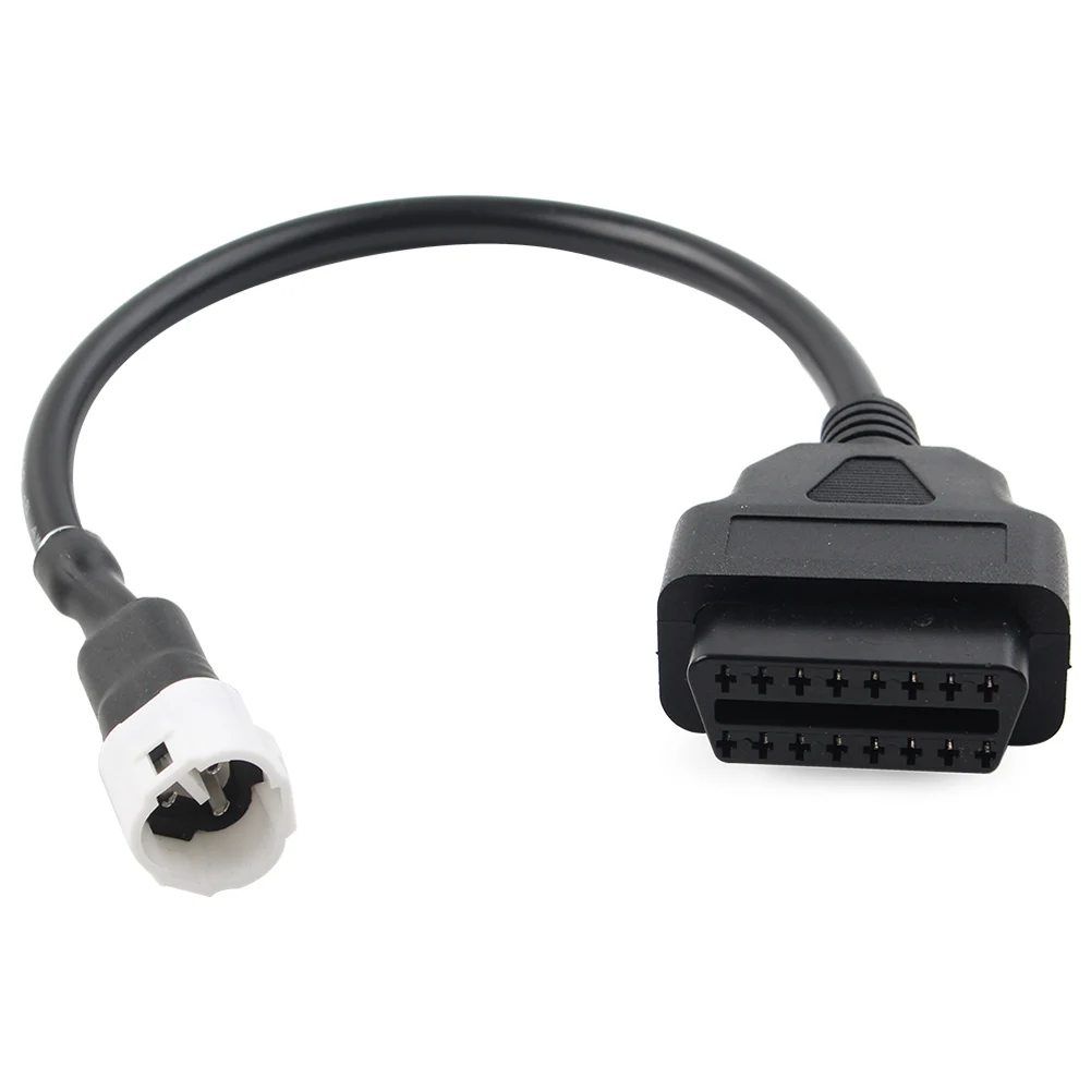 Кабель-адаптер диагностического сканера OBD2 для мотоцикла с 3 контактами на 16