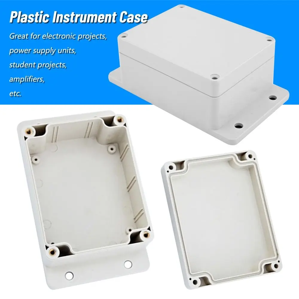 

Корпус для инструмента, водонепроницаемый корпус из АБС-пластика, белый, для проектов электроники «сделай сам»