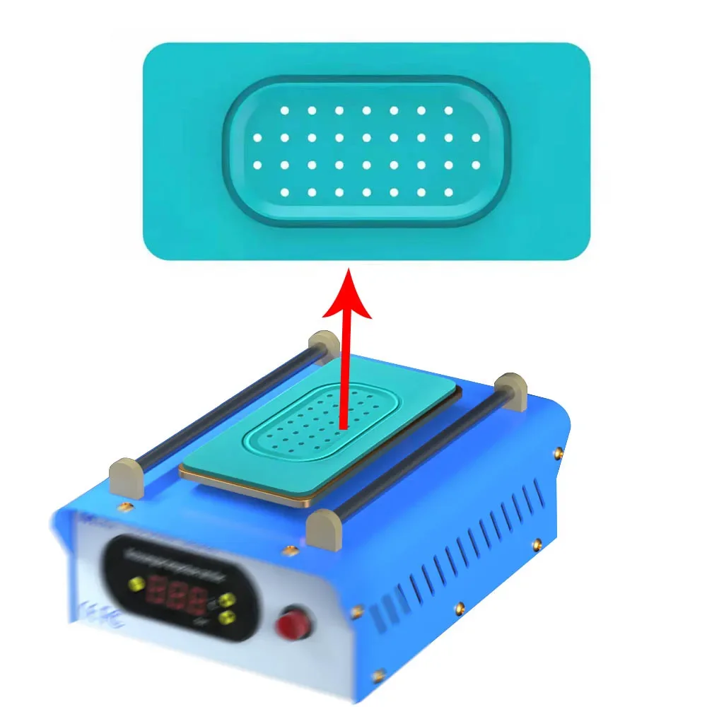 

Силиконовый сепараторный коврик AHOOJA для 7-дюймовой машины