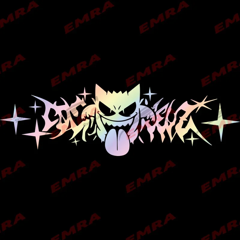 JDM автомобильные наклейки для Cosmicwheelz Drift стойки аниме наклейка мечта построить