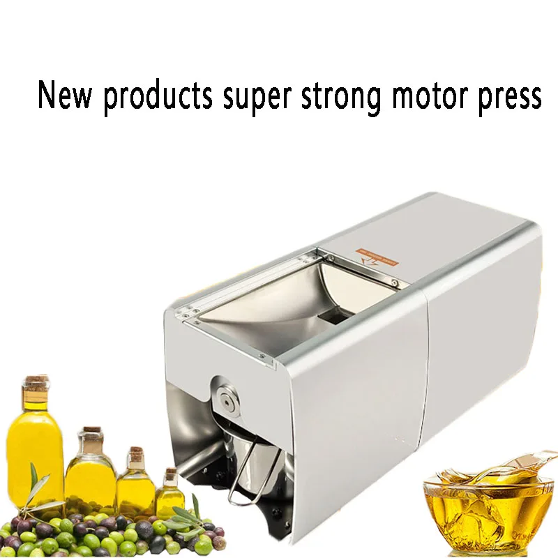 

Stainless Steel Oil Press Machine Hot and cold oil machine,home oil presser, Peanut flaxseed olive oil extractor 350w 110v/220v