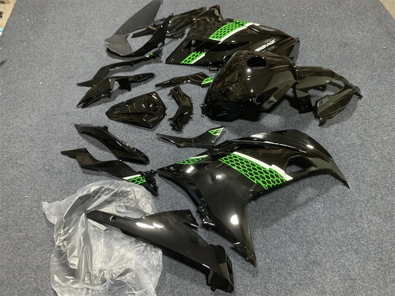 Обтекатель для мотоцикла ниндзя 250 300 2013 2014 2015 2016 2017 года ZX250 EX300 13-17 обтекатель