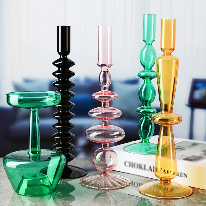 

Candle Holder for Dining Table Decor Modern Tealight Candle Holders Centerpieces Decoration Decorative Wedding Decoration