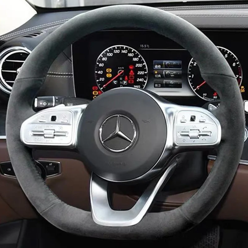 

Чехол на руль для Mercedes-Benz A-Class W177 2018-2019 B Class C Class CLS