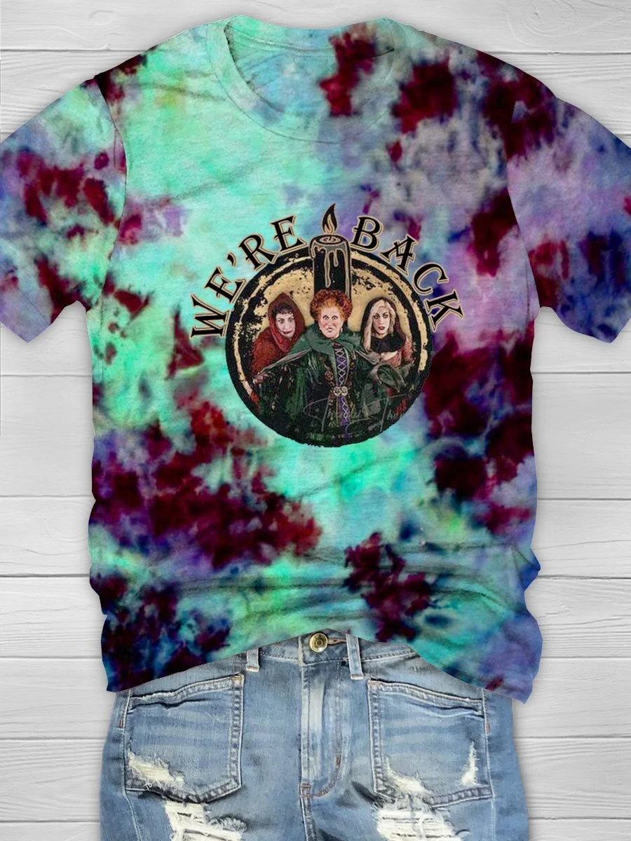 

Футболка женская/мужская с графическим принтом, модная рубашка с принтом в стиле Харадзюку, облегающая блузка, лето