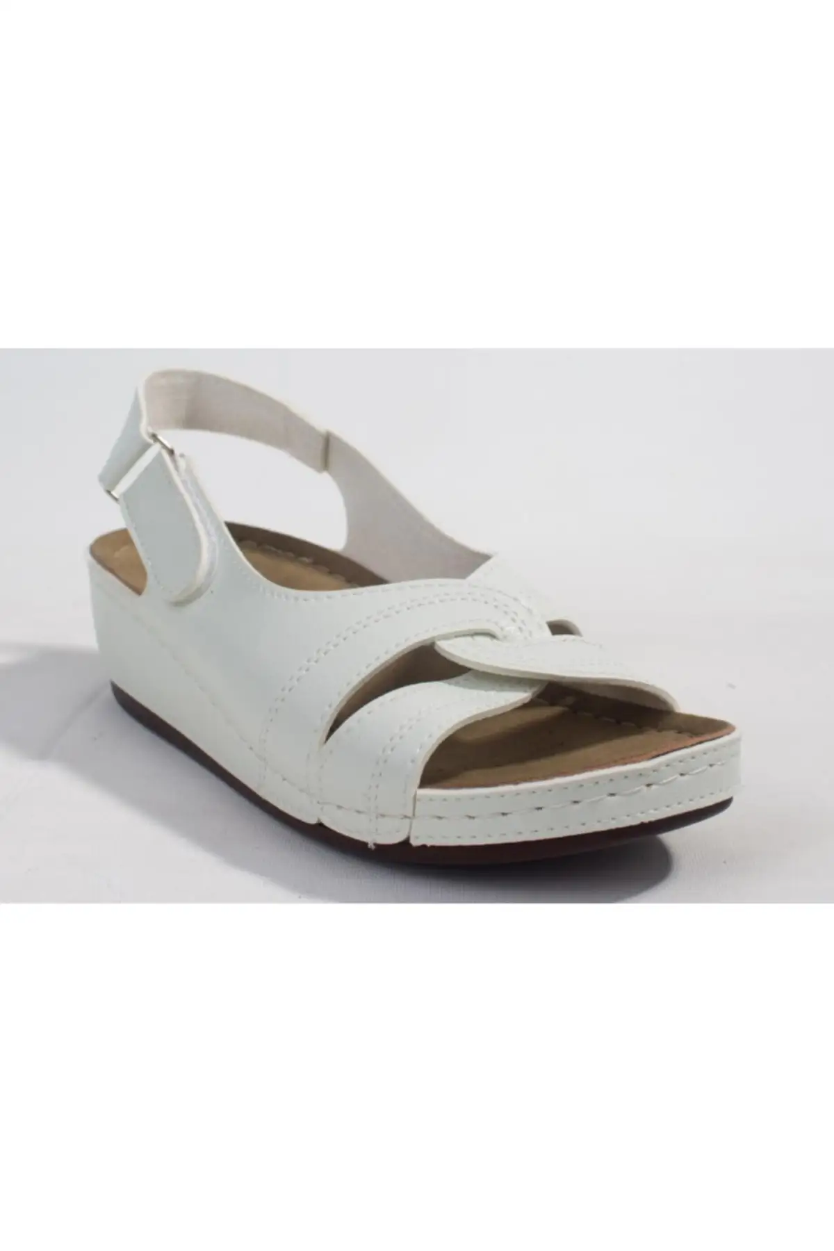 

Women Sandals Dza White Daily Orthopedic 2022 New Summer Comfort Breathable Casual Quality Ladies Fashion Sandals