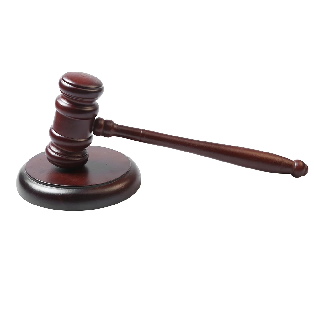 

Gavel Block Set Wooden Handcrafted For Judge Portable Sale Meeting Solid Decoration Lawyer Student Office Auction Court Easy Use