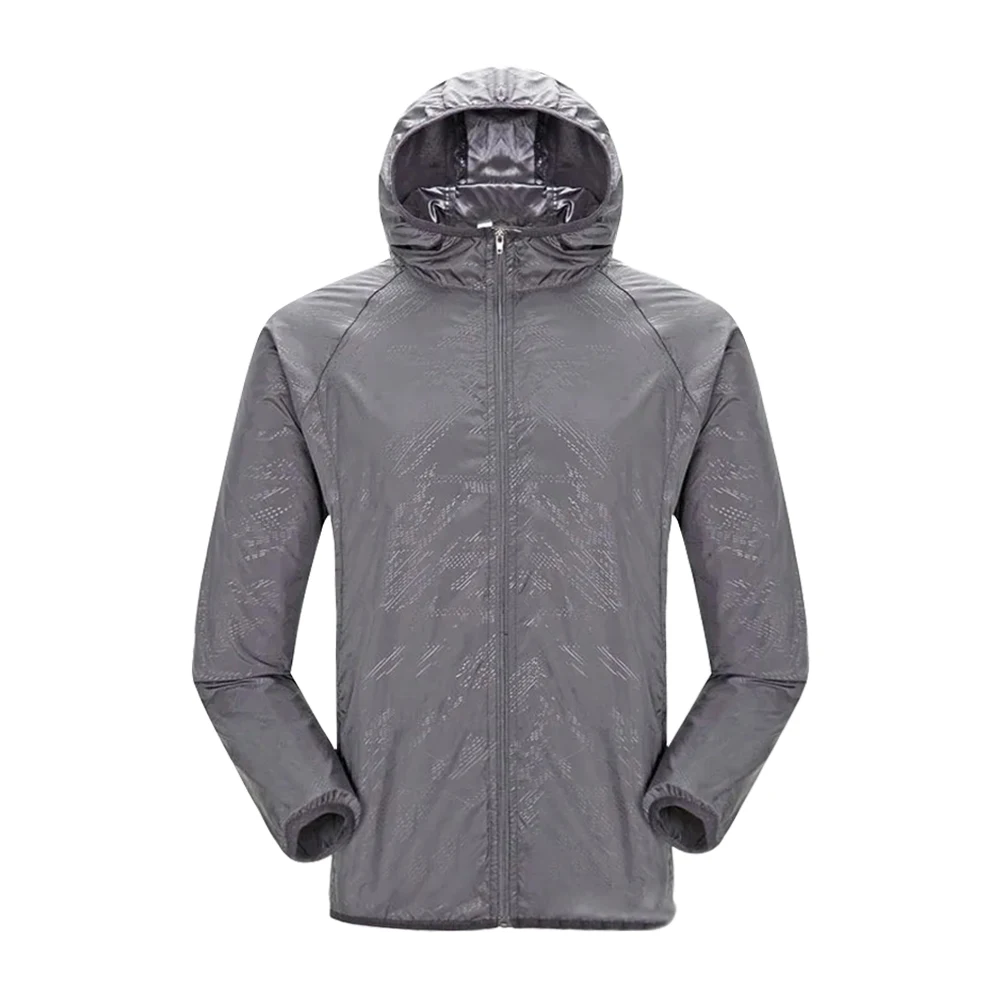 

Portable Long Sleeve Ultralight Outdoor Sports Waterproof Windproof Men Women Sun Protection Jacket Hiking Breathable UPF 30