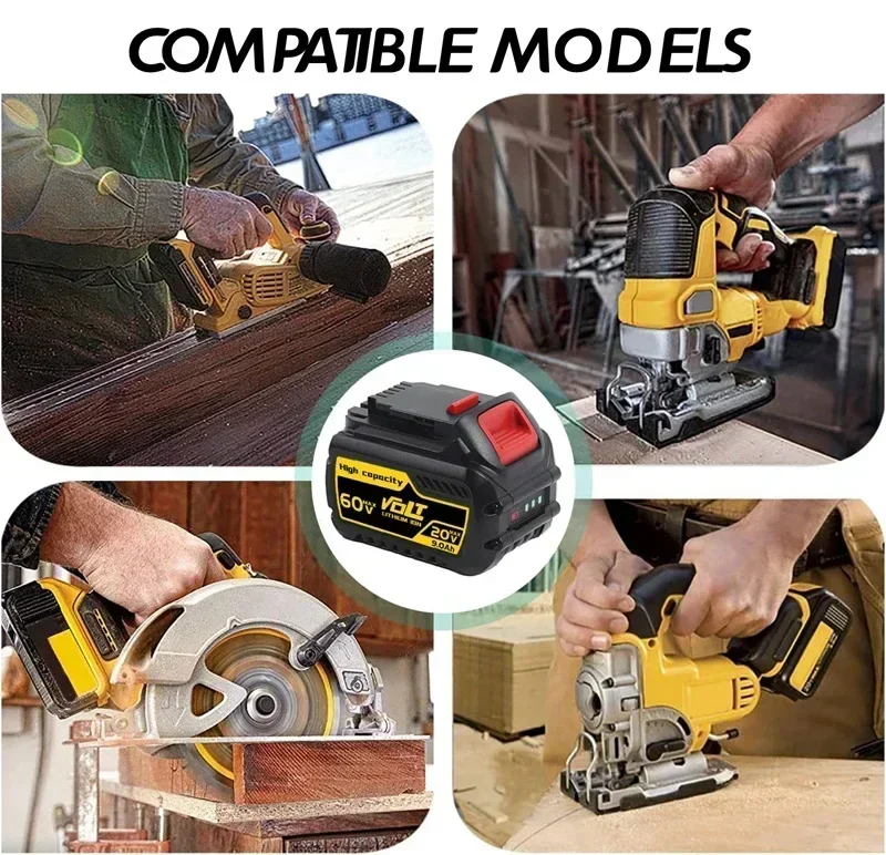 9000 мАч для Dewalt FlexVolt 120 В 60 20 сменный аккумулятор инструментов электрическая дрель