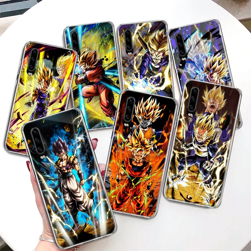 

Japan Anime Dragon Ball Coque Phone Case For P30 P40 Lite P20 P10 P50 Mate 20 30 40 10 Pro Luxury Pattern Customized Soft Cover