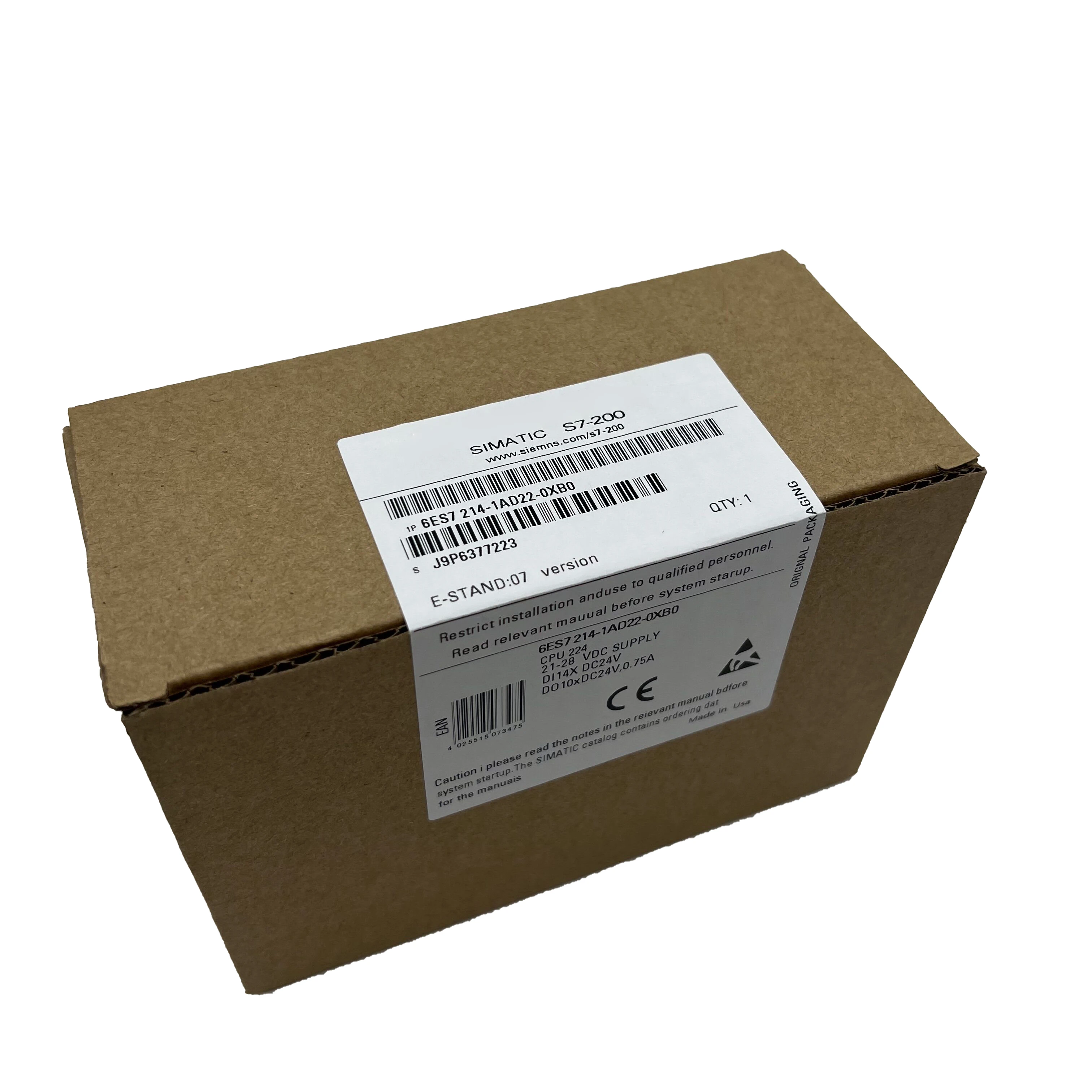 New Original Fast Delivery  6ES7214-1AD22-0XB0