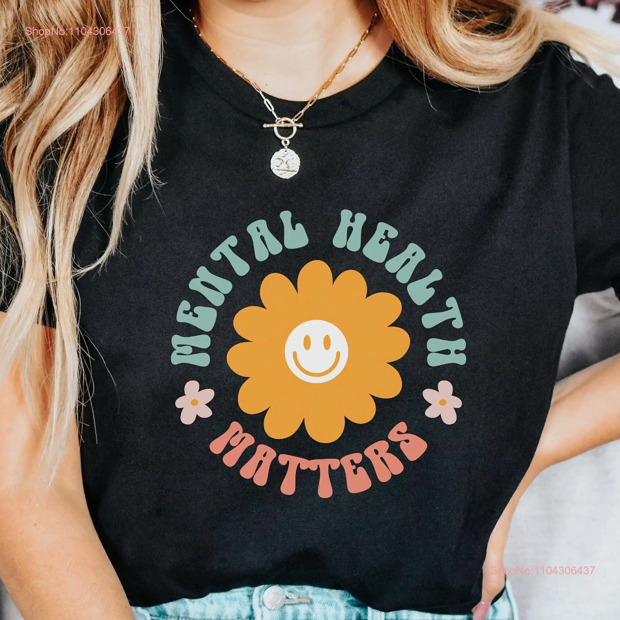 Футболка Mental Health имеет значение осведомленность тревоги вдохновляющая You Matter