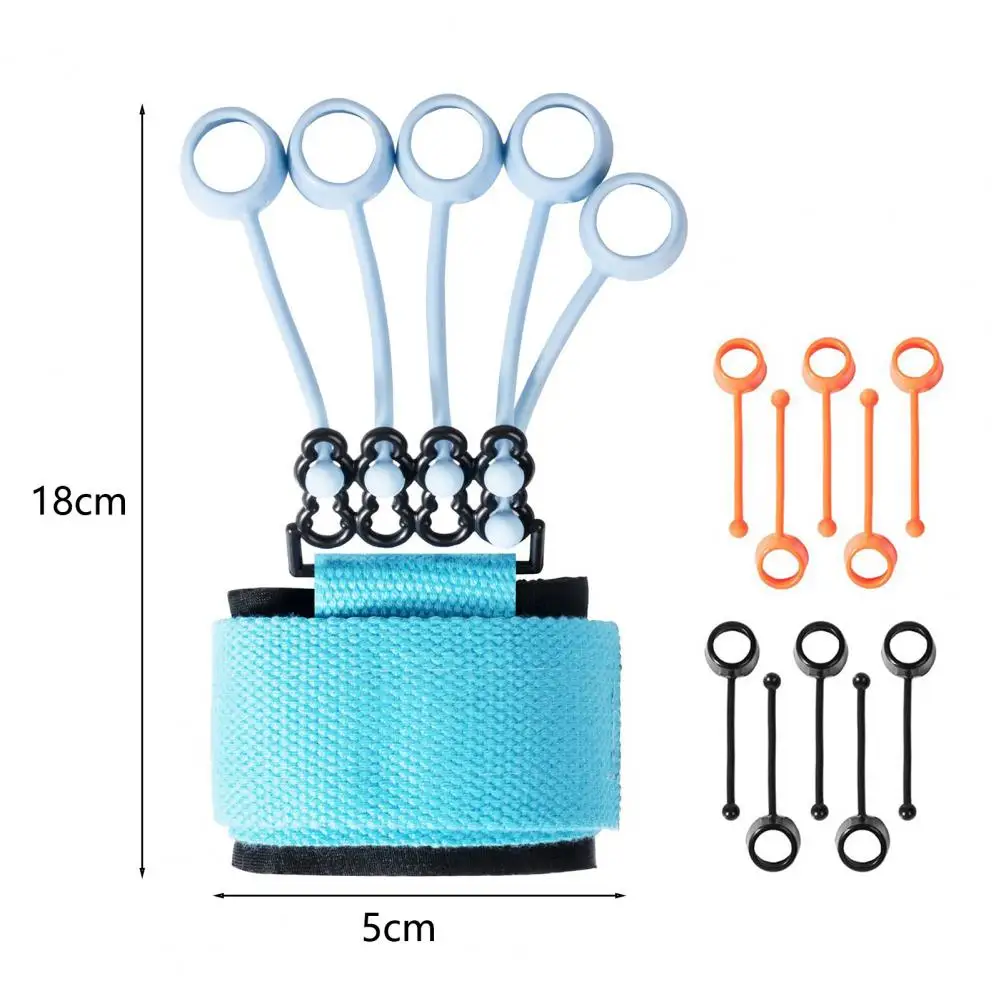 

1 компл. Экологически чистый тренажер для пальцев, тренировочная лента для пальцев, эргономичное сгибание и расширение пальцев, тренажер, усиленный захват