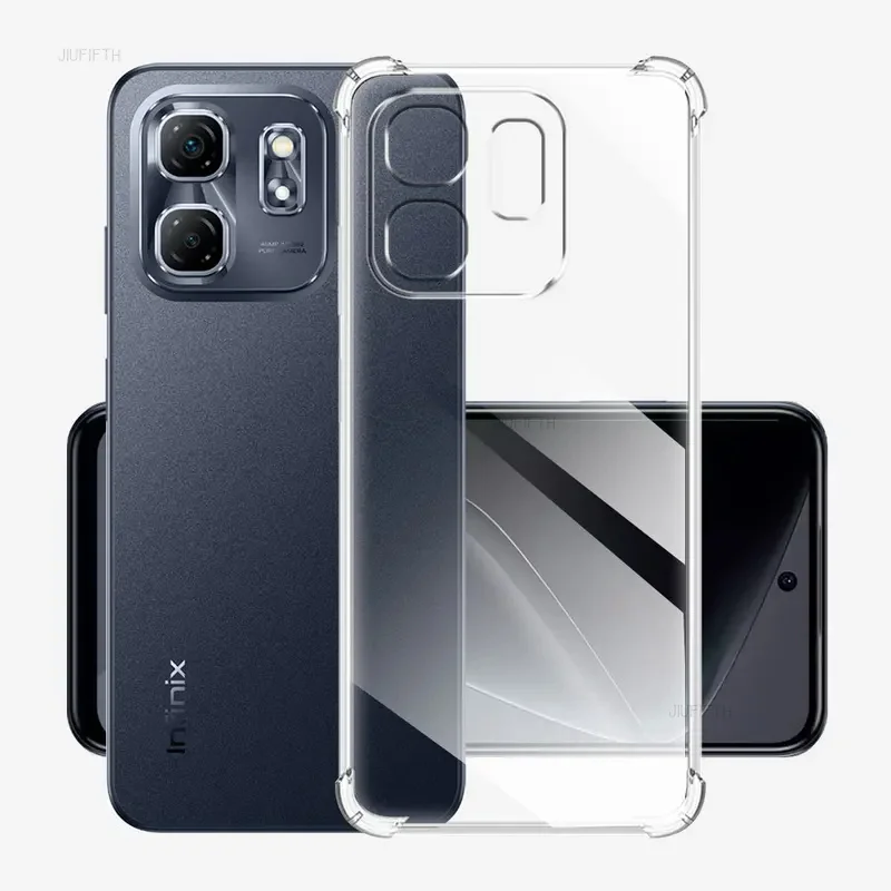 Чехол для Infinix Smart 9 прозрачный силиконовый мягкий чехол телефона хит продаж 50i x6531