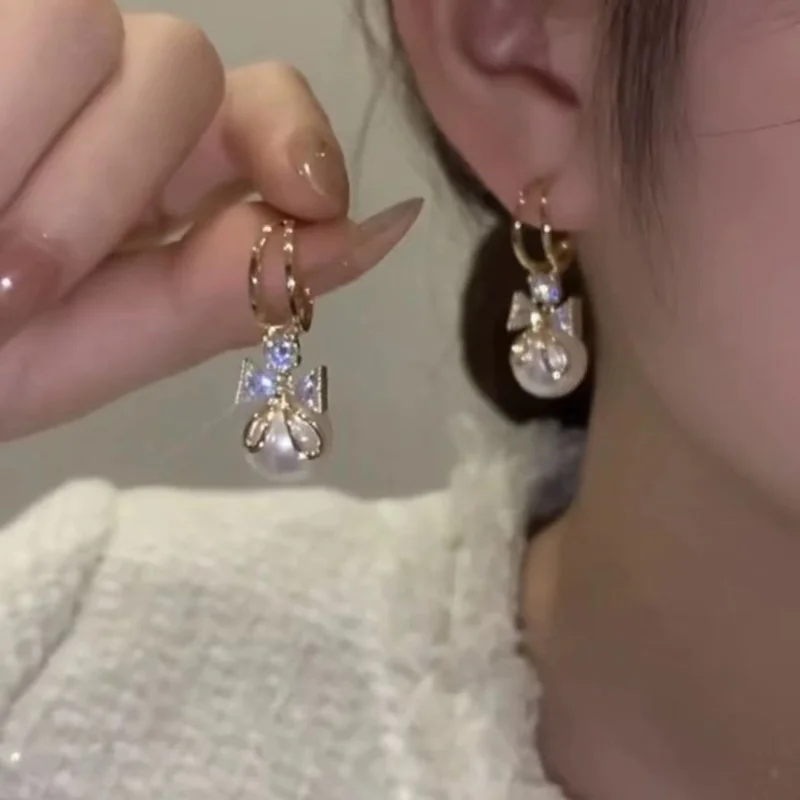 

серьги женские серьги висячие бижутерия сережки необычные серьги длинные винтажныКорейские модные ювелирные изделия для женщин, висячие с...