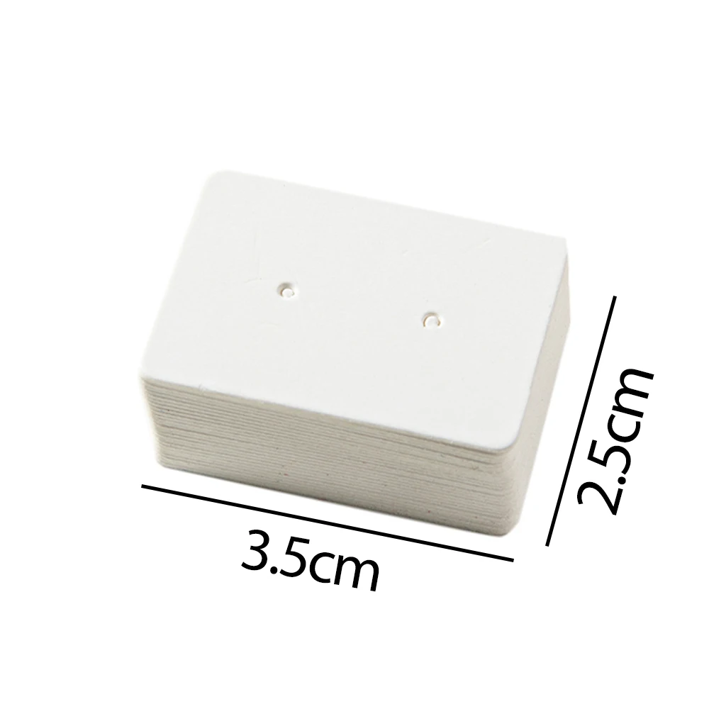 

Картонные бирки для сережек 100/300/500 шт.