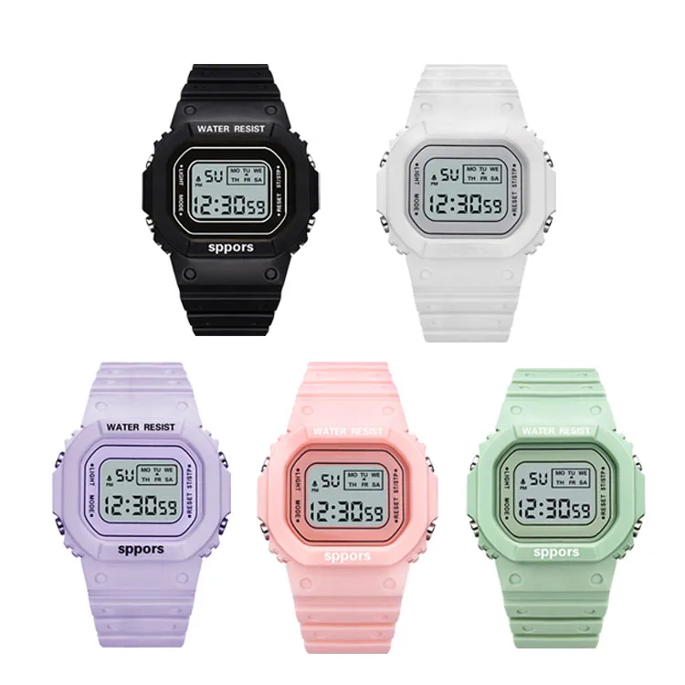 

Children's Watch LED Electronic Display Bracelet Sports Waterproof Anti-fall Watch Boys Girls Kids Watches Reloj
