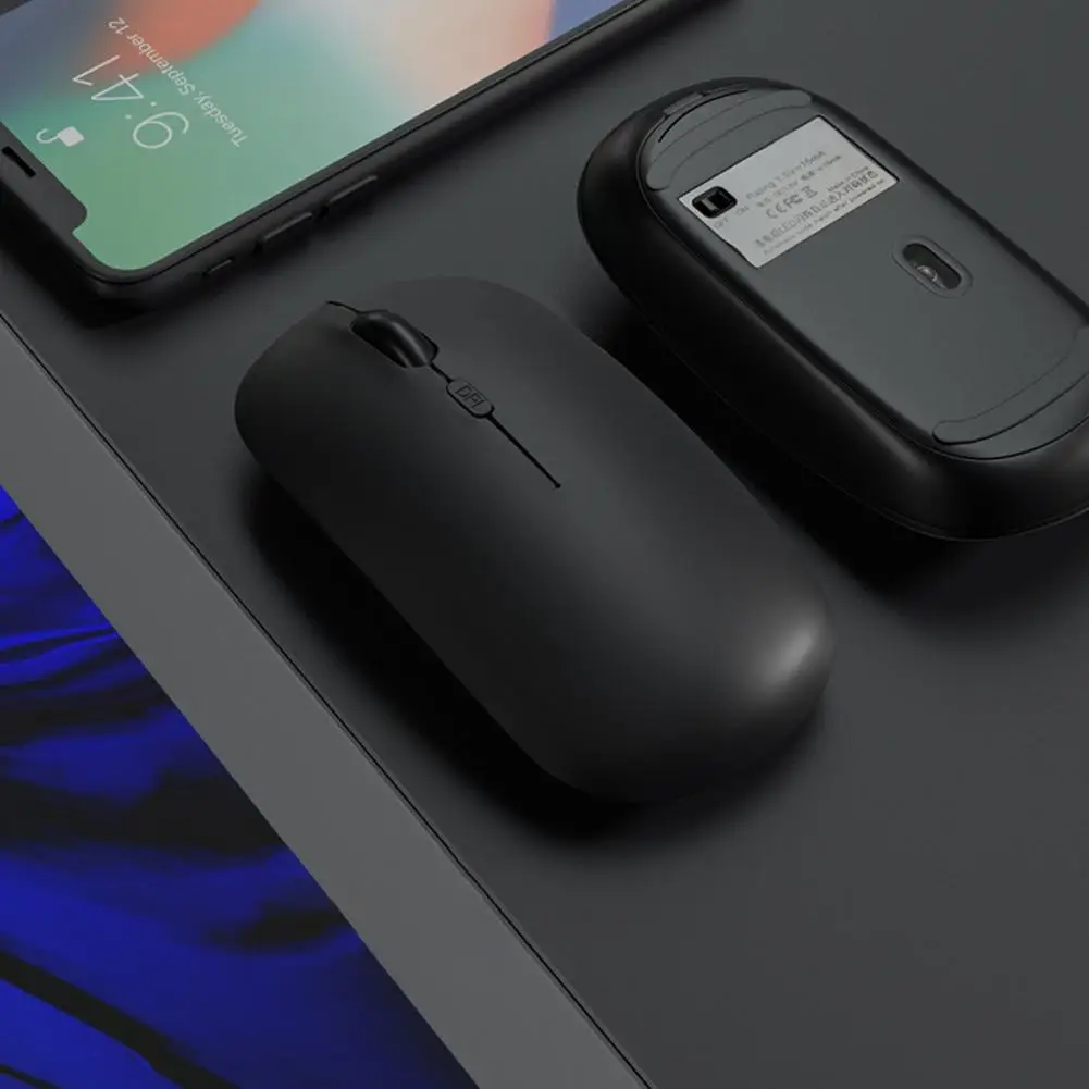 

Wireless Mice Compact Mute Button Portable 2.4GHz Sweat Resistant PC Optical Mouse Business Gift