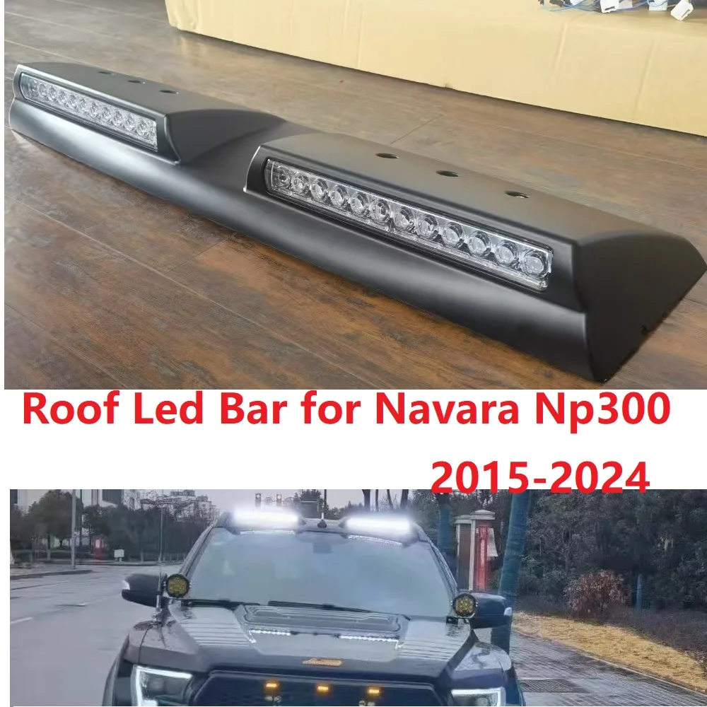 

Автомобильные аксессуары, светодиодные панели на крышу для Nissan Navara Np300 2015-2024, светодиодные фонари на крыше, светодиодные панели, автозапчасти