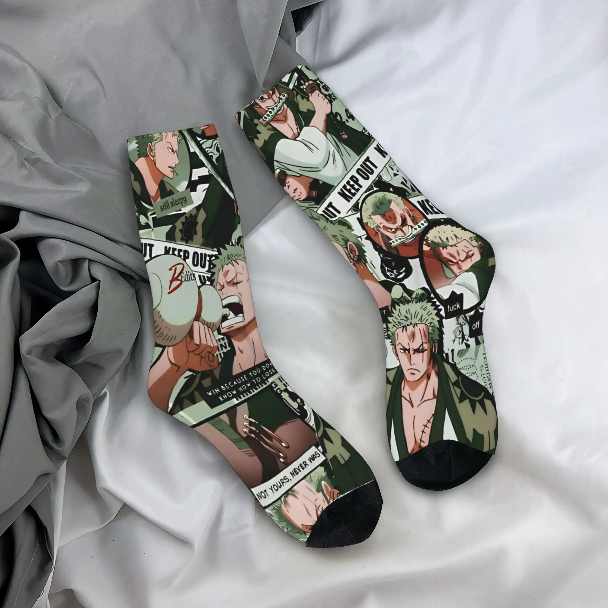 Фото Носки One Piece с Луффи для детей, милые мультяшные носки для мальчиков и девочек, подарки, носки для повседневной носки. №1