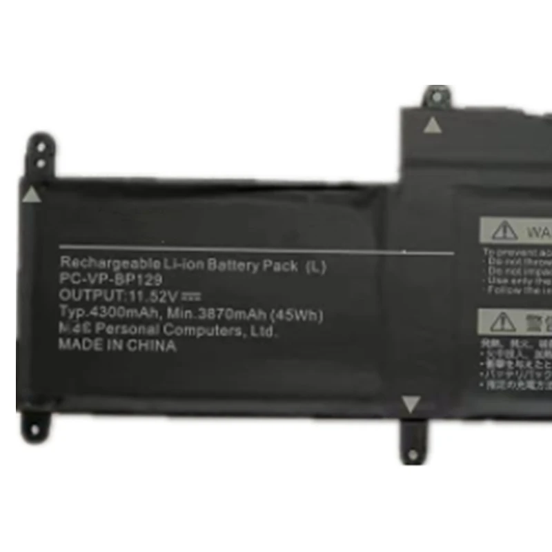 Оригинальный телефон аккумулятор для ноутбука 54/90 V 11 52 mAh 45Wh планшетного ПК NEC BP129 |