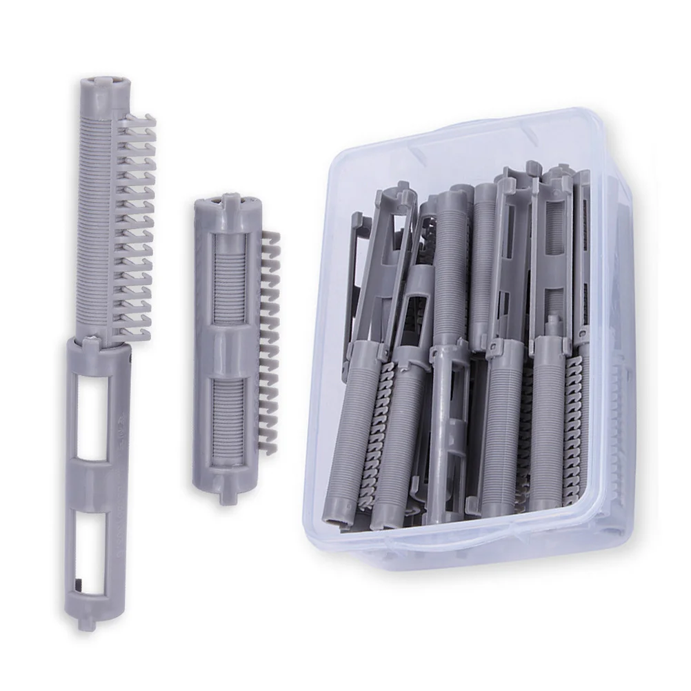 Синие бигуди для волос парикмахерский инструмент щипцы завивки бытовые легкие