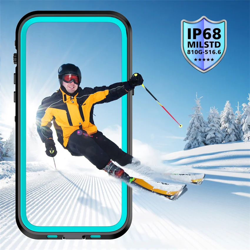 

Чехол для Apple iPhone 13 Pro Max 13Pro 12Mini 12Pro 11Pro Xs XR SE 2020 7Plus IP68