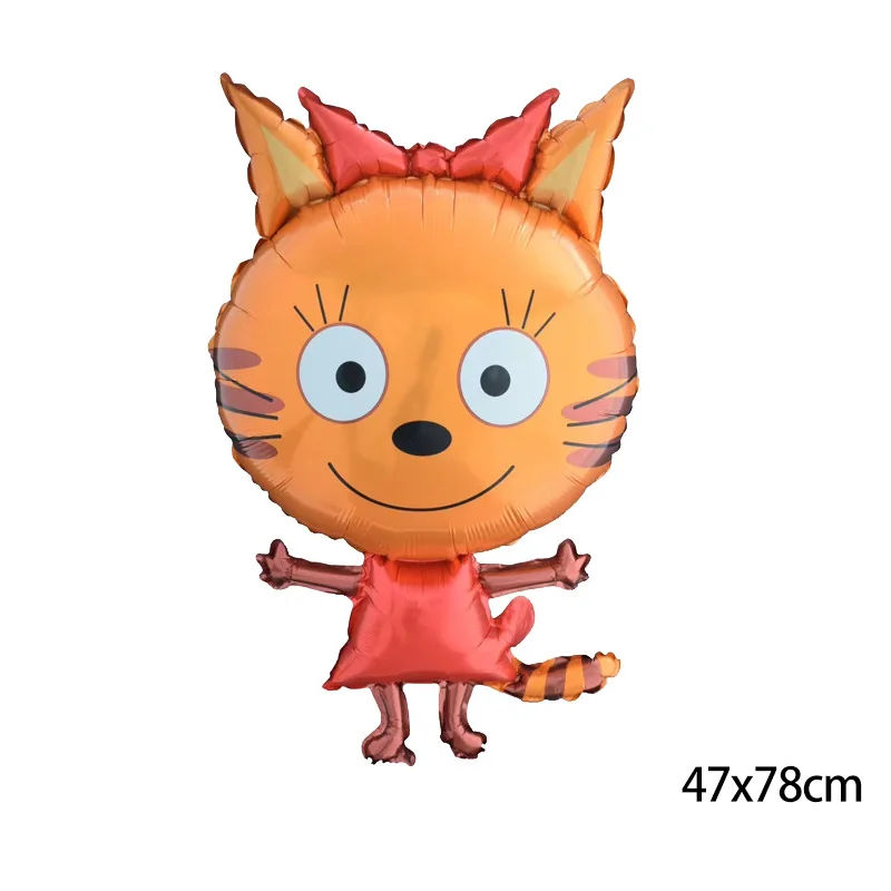 Фото 3/5/10 шт. воздушных шаров в виде животных Kid-E-Cats для украшения дня рождения мальчика, декораций для комнаты и дома, подарок для мальчика, идея для детского праздника. №5