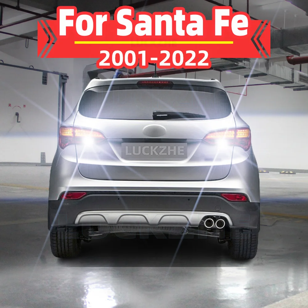 

2 шт. светодиодный фонарь заднего хода для Hyundai Santa Fe 2 3 4 аксессуары 2006-2020 2013 2014 2015 2016 2017 2018 2019 резервный фонарь