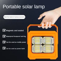 portable led solar power camping light usb rechargeable work lamp flashlight tent lamp camp lanterns emergency light for outdoor
