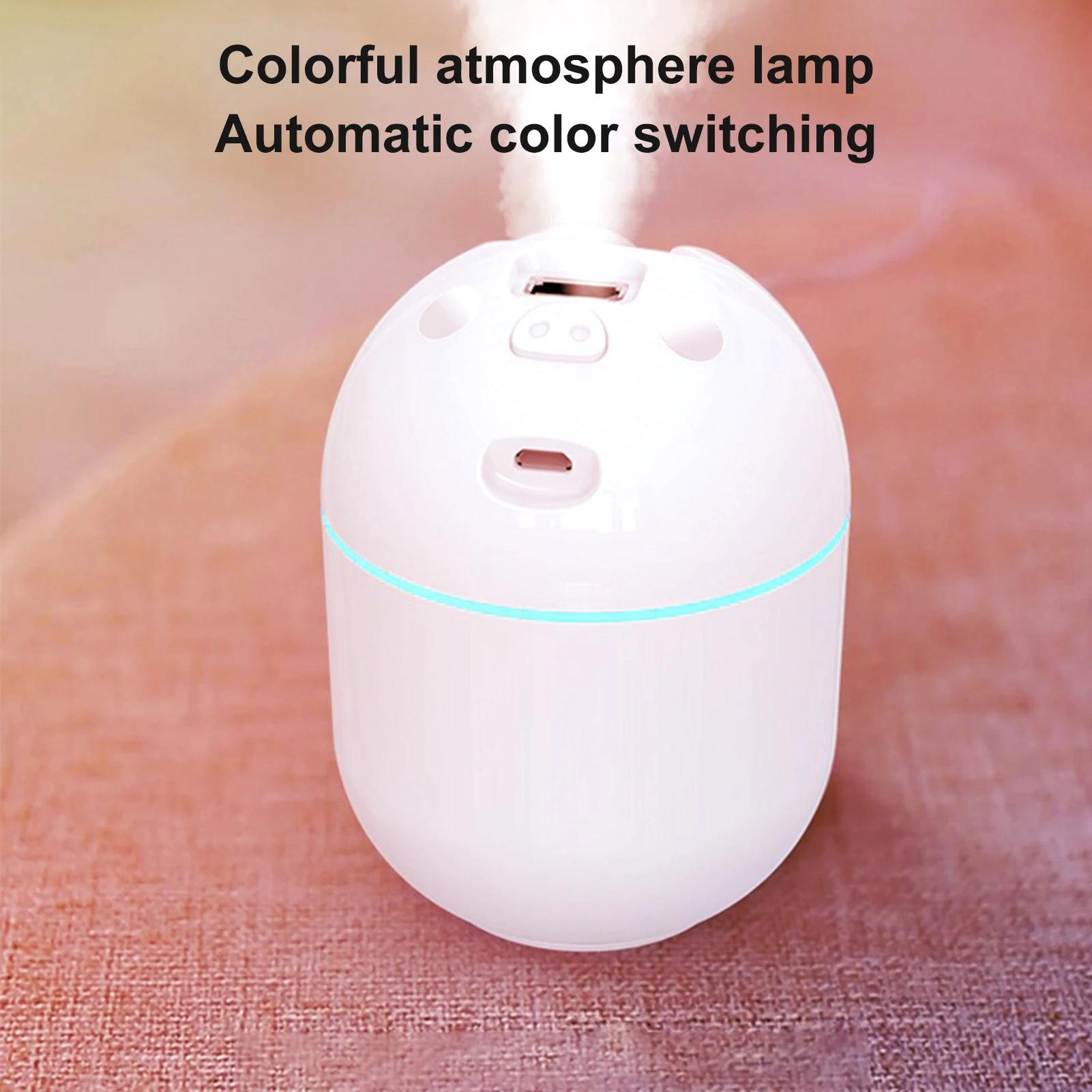 Автомобильный увлажнитель воздуха свинка с таймером бытовой небольшой Usb